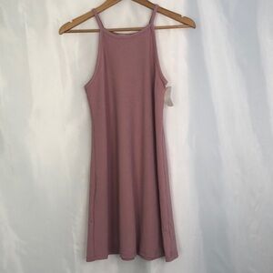 Wall Flower Shoulder Strap Dusty Rose Mini Dress Size XS